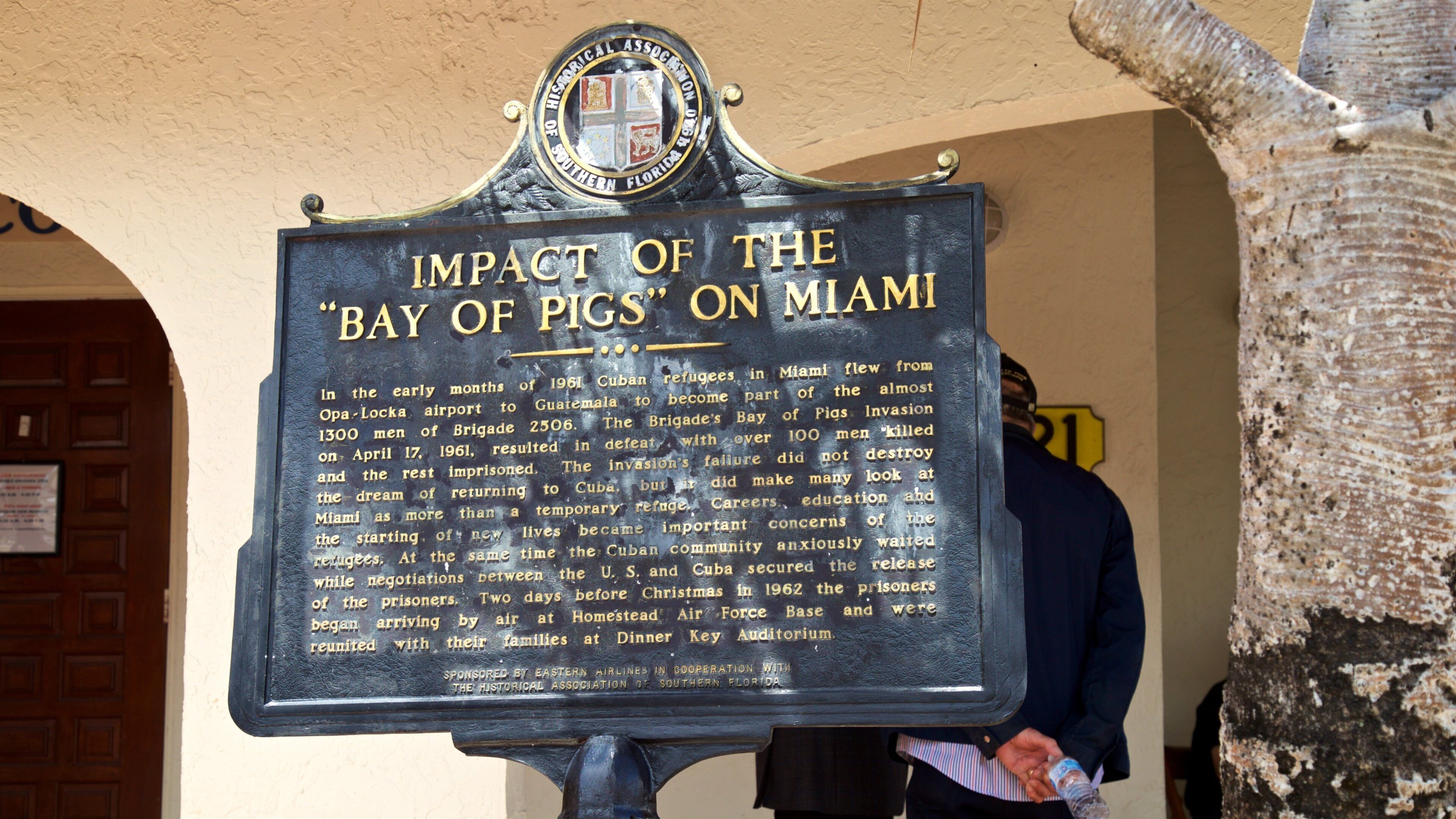 Bay of Pigs Museum showing heritage elements and signage