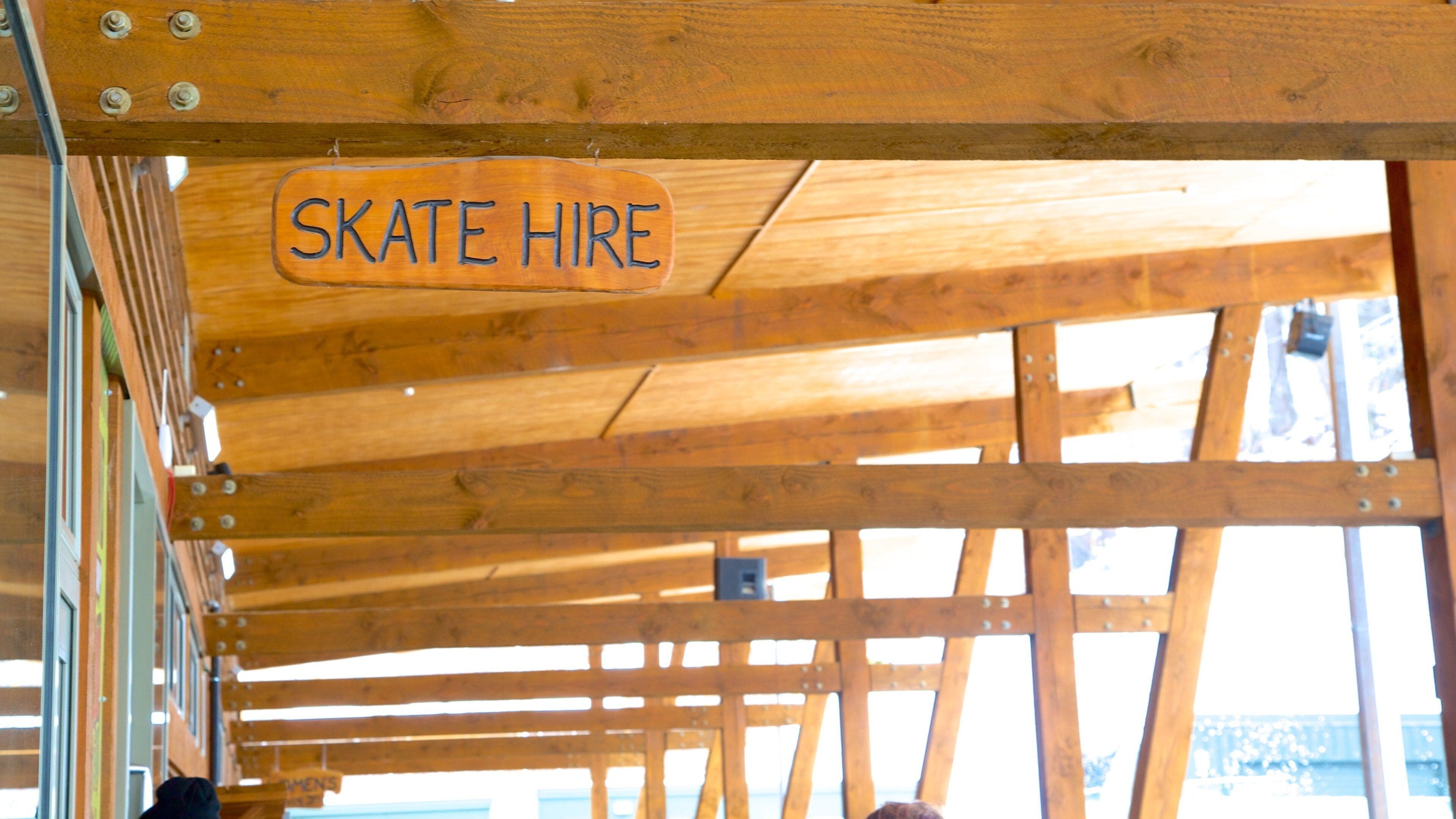 Tekapo Springs showing signage