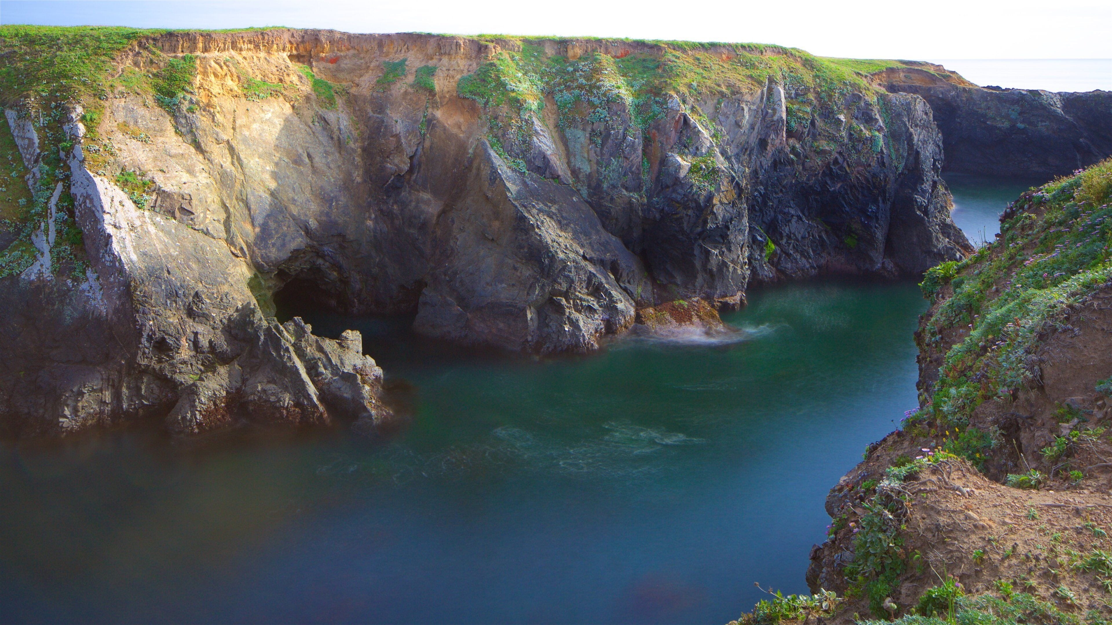 Mendocino Headlands State Park featuring general coastal views and rugged coastline