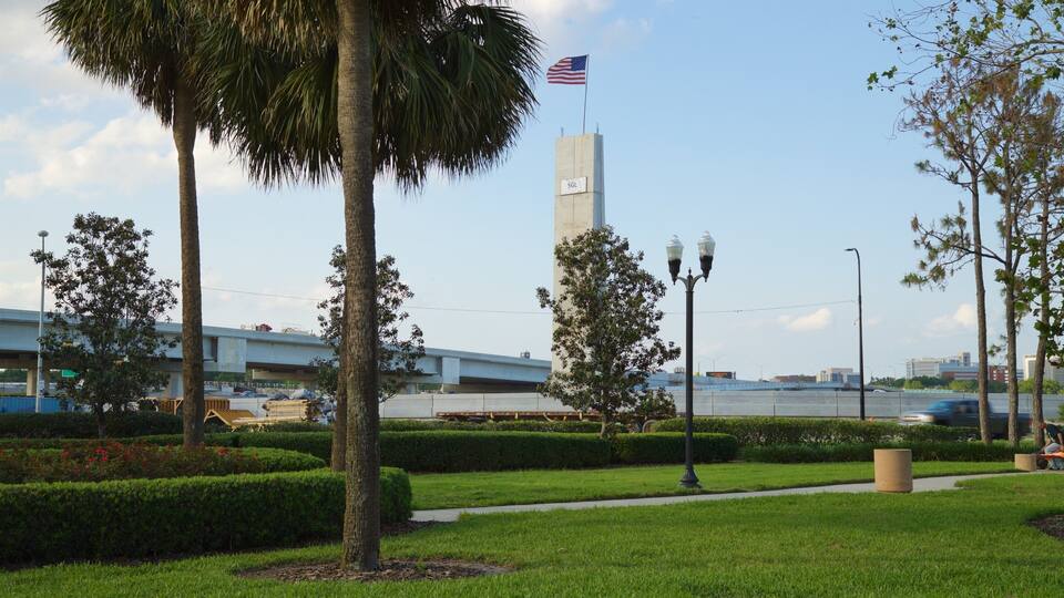 Senator Beth Johnson Park featuring a park