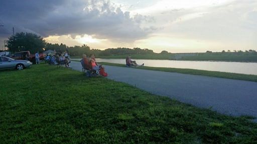 Waiting for fireworks