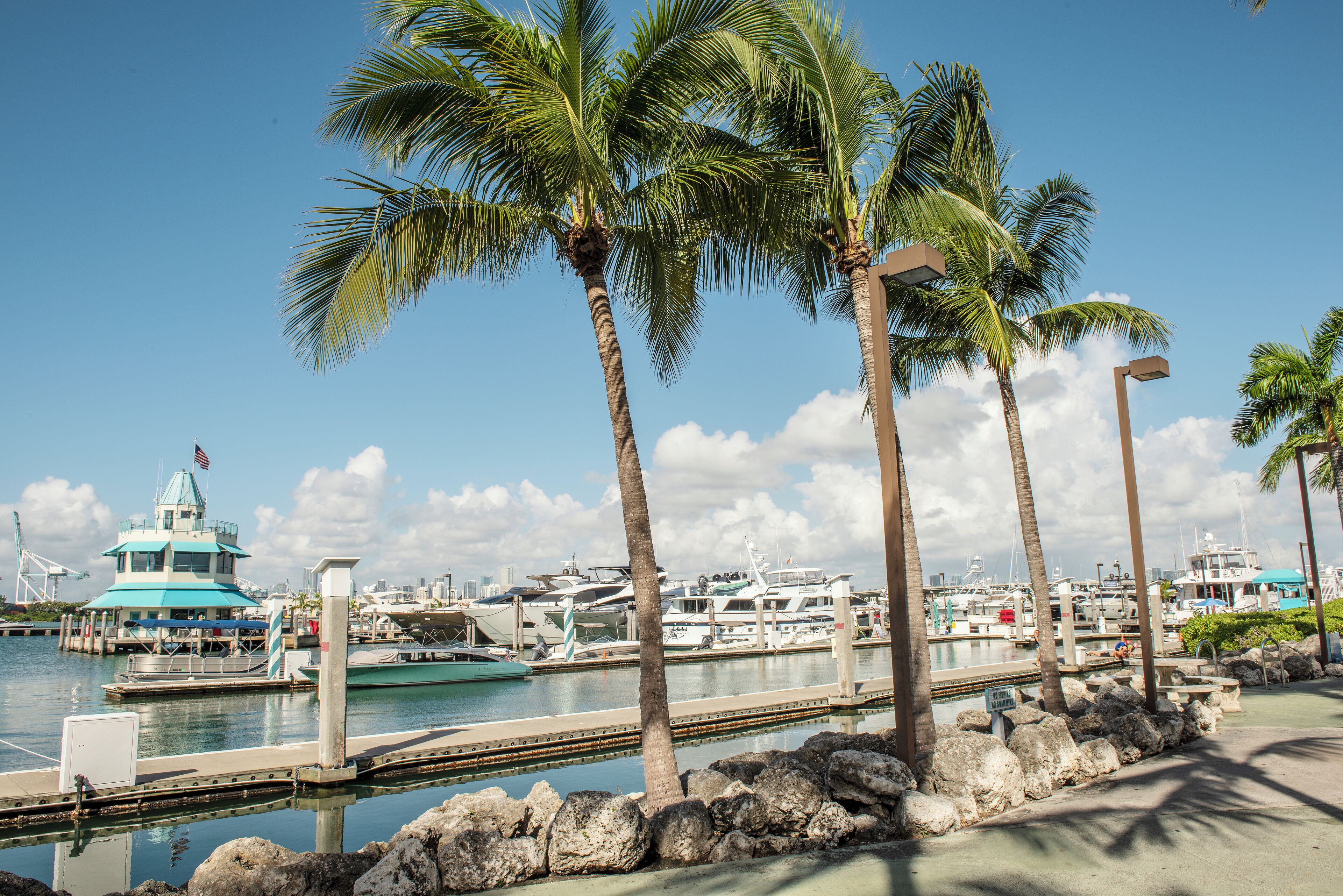 Jachthaven van Miami Beach