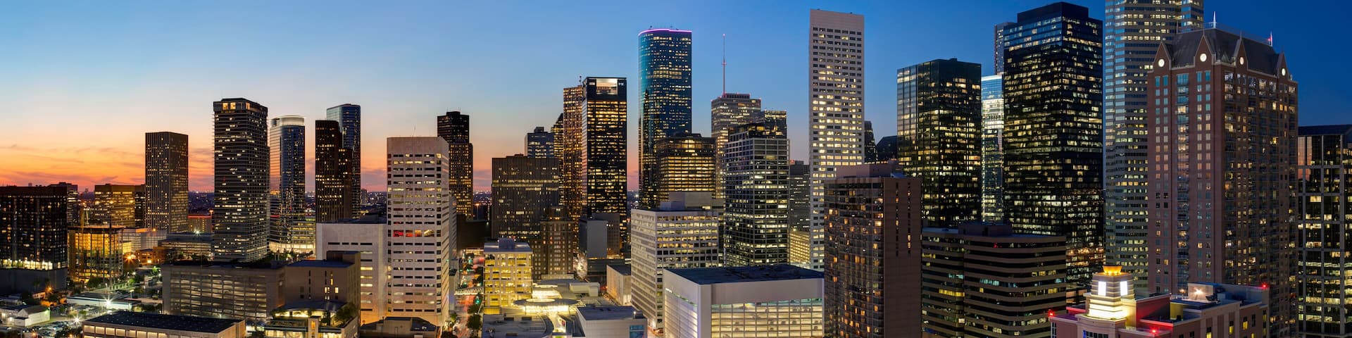 Houston City Skyline, Texas, USA