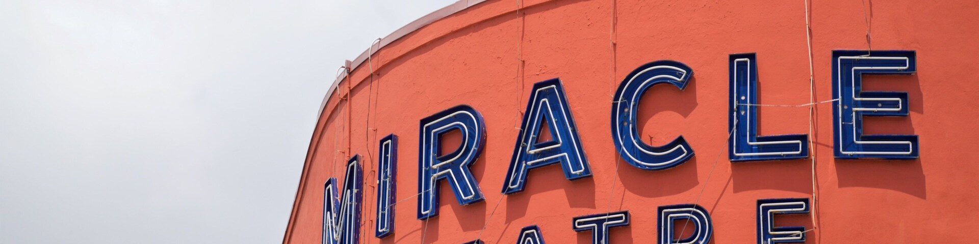 Miracle Theatre which includes signage