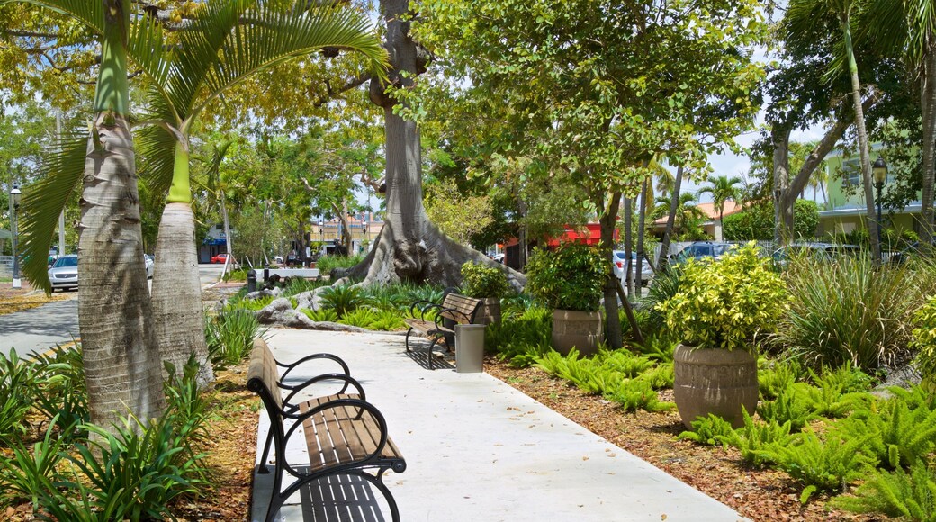 Cuban Memorial Boulevard which includes a garden