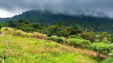 Kwahu Mountains in Nkofieho, Ghana