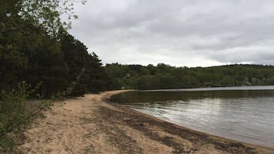 Badstrand i Flohult.