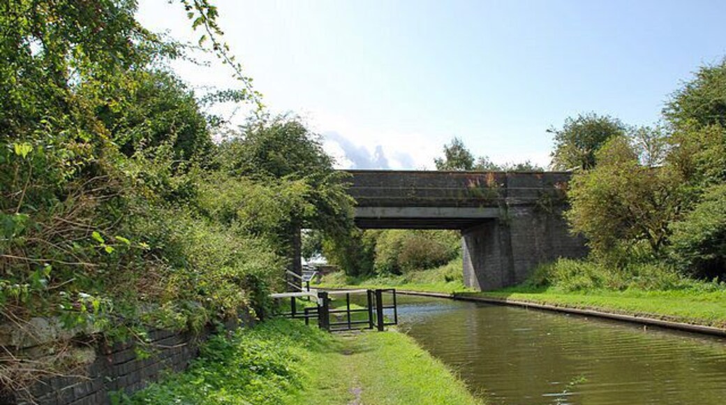 Cobbs Engine Bridge View from the entrance to Netherton Tunnel.