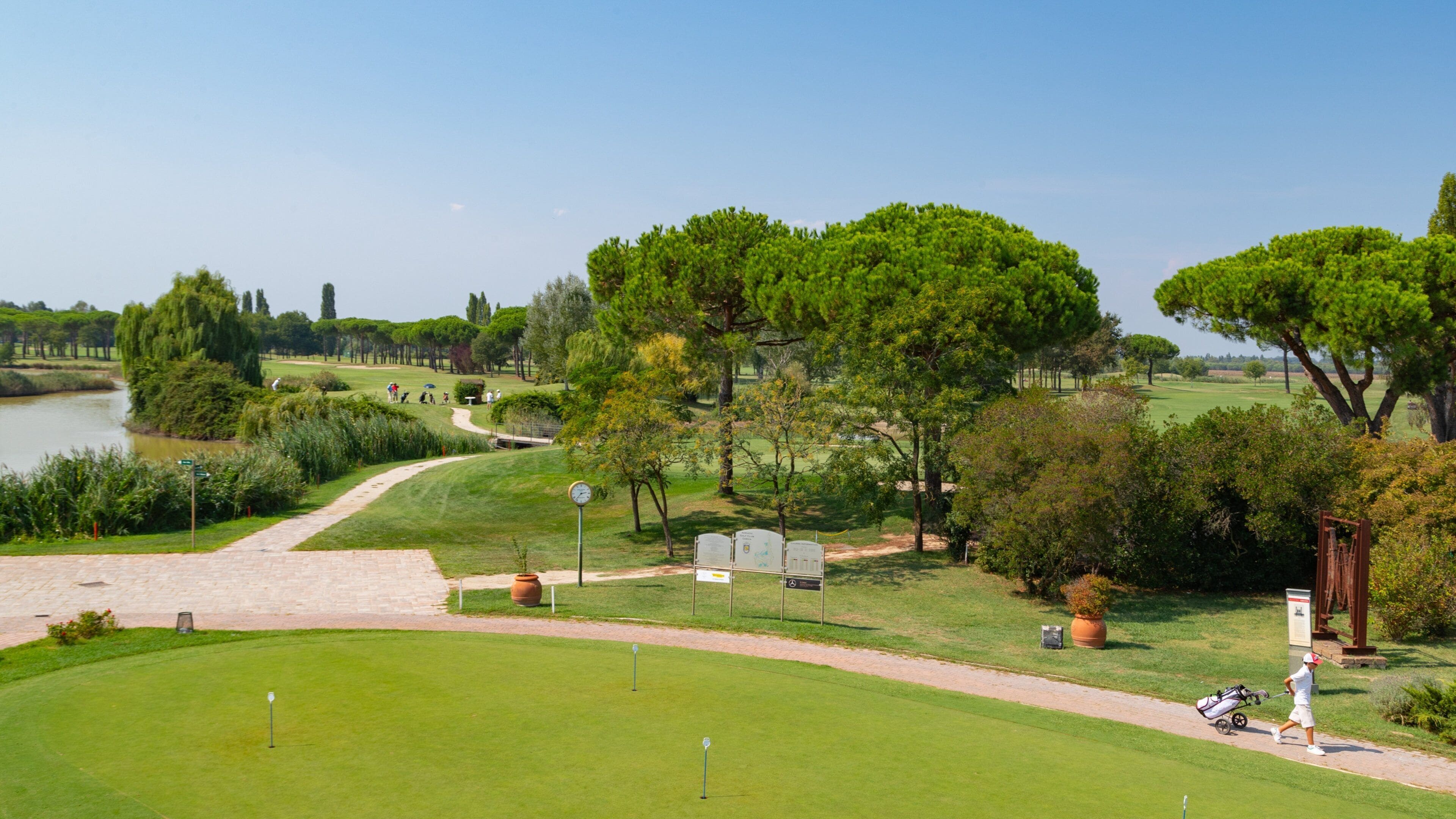 Adriatic Golf Club Cervia showing landscape views and golf