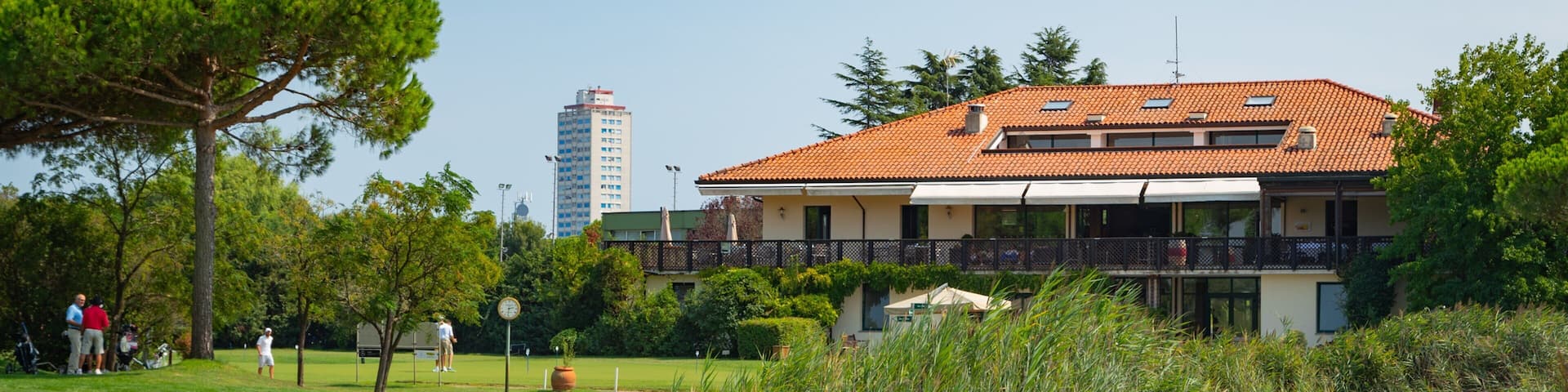 Adriatic Golf Club Cervia which includes a pond and golf