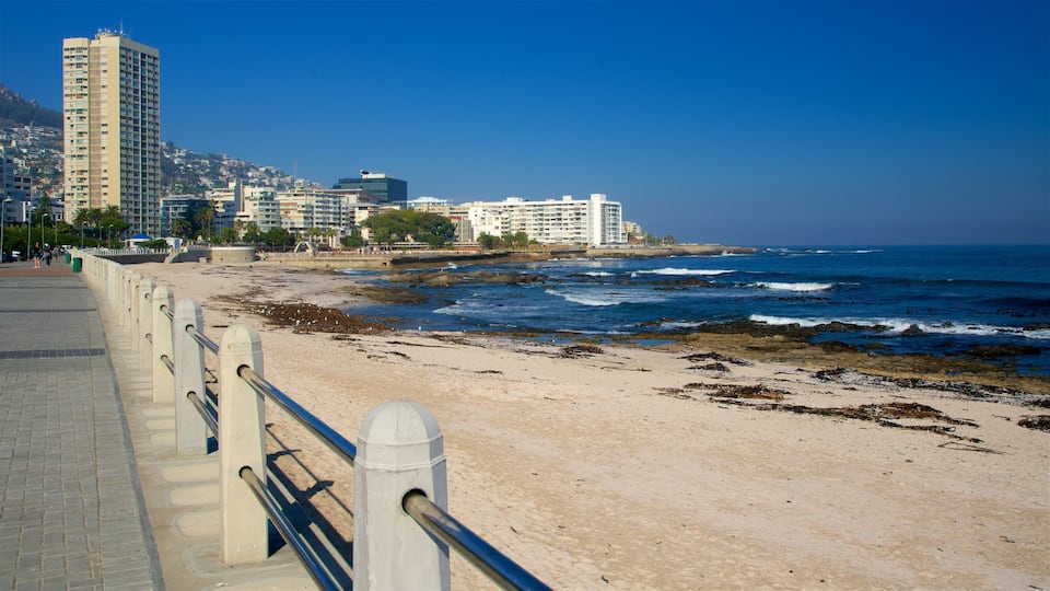 Milton Beach featuring a city and a sandy beach