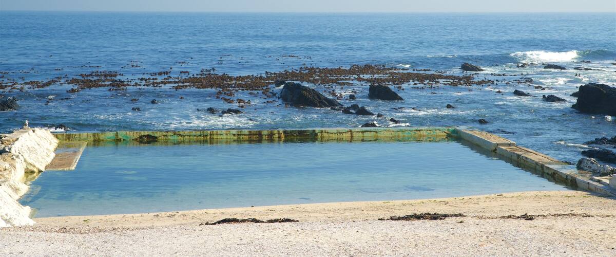 Milton Beach showing surf