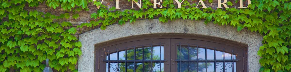 Dry Creek Vineyard showing signage