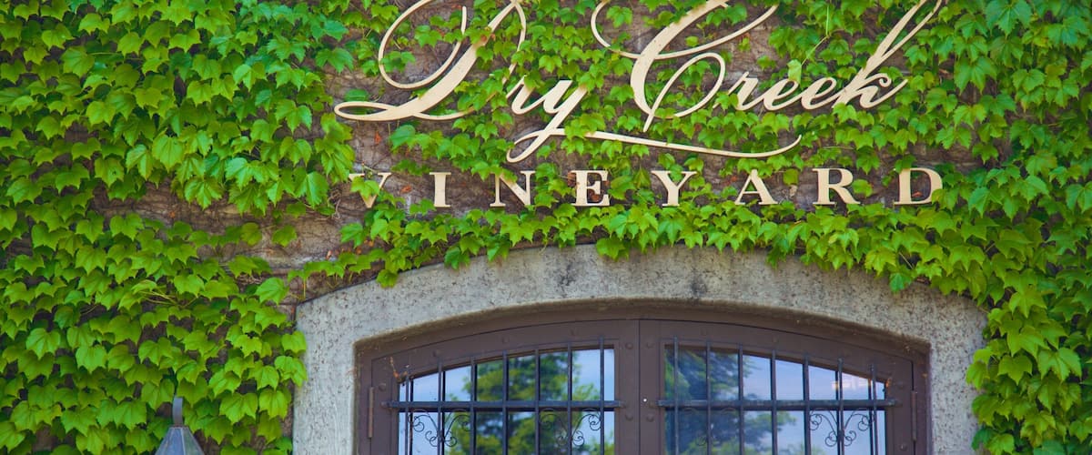 Dry Creek Vineyard showing signage