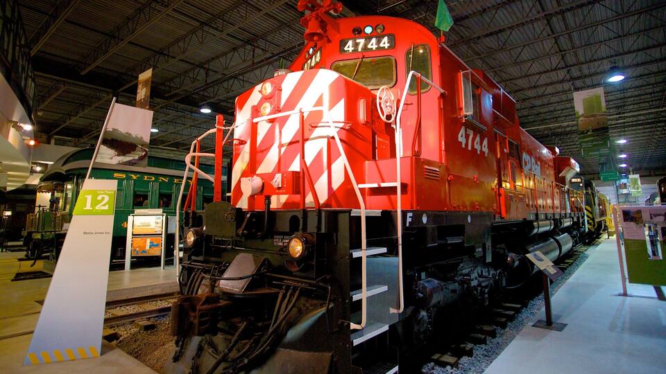 A red train engine with the number 4744 displayed on its front.