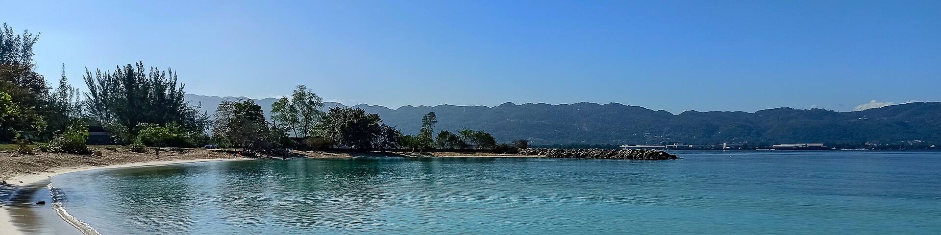 Montego Bay is a big resort in Jamaica