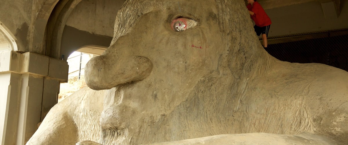 Fremont Troll which includes outdoor art as well as an individual child