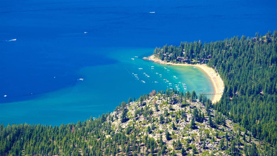 Heavenly Mountain Gondola showing tranquil scenes, a lake or waterhole and a bay or harbor