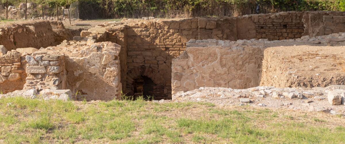 The Ancient City of Parion is located in the Biga district of Çanakkale. Historic City Ruins.