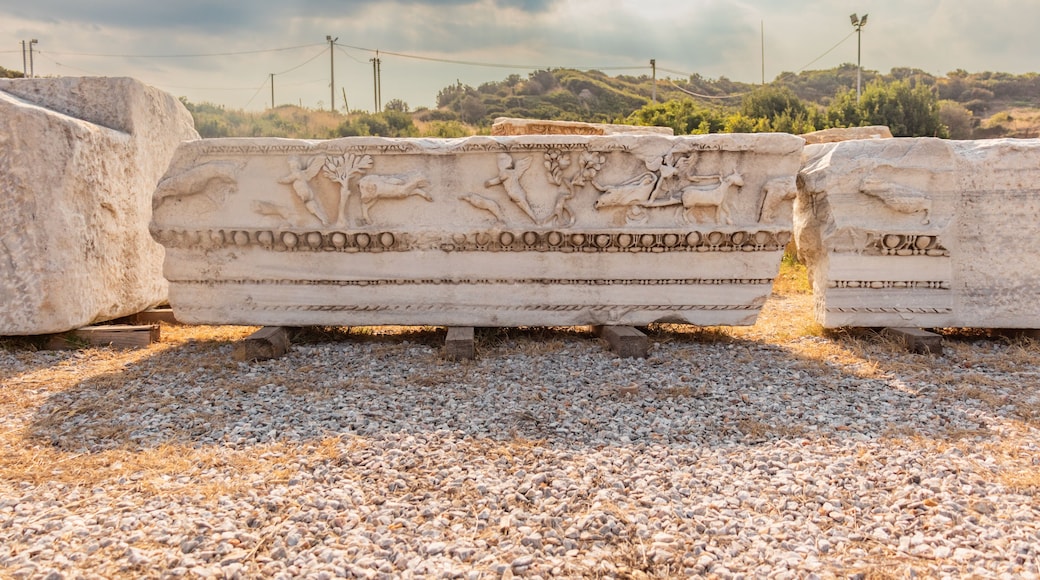 The Ancient City of Parion is located in the Biga district of Çanakkale. Historic City Ruins.