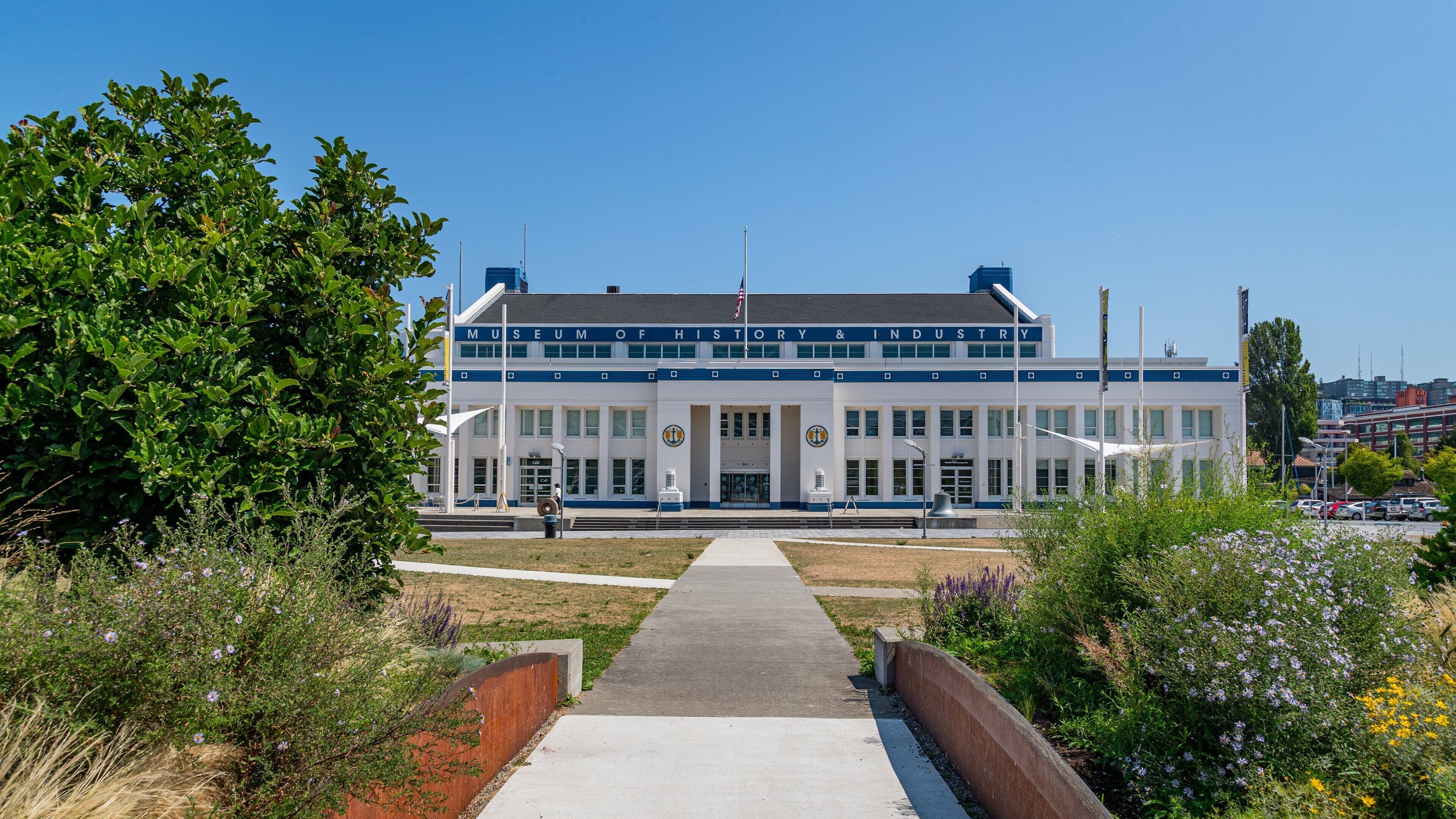 Museum of History and Industry which includes wildflowers