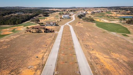 Montverde, FL USA - 2-12-2022: Lookout view down the street over Bella Collina's luxurious residential area.