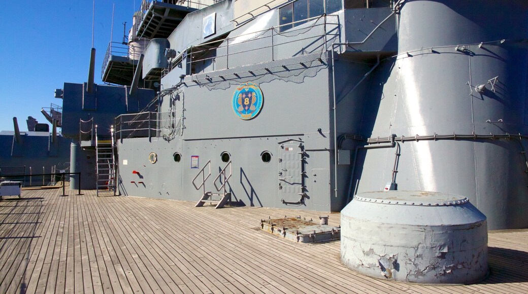 USS Wisconsin BB-64 featuring military items