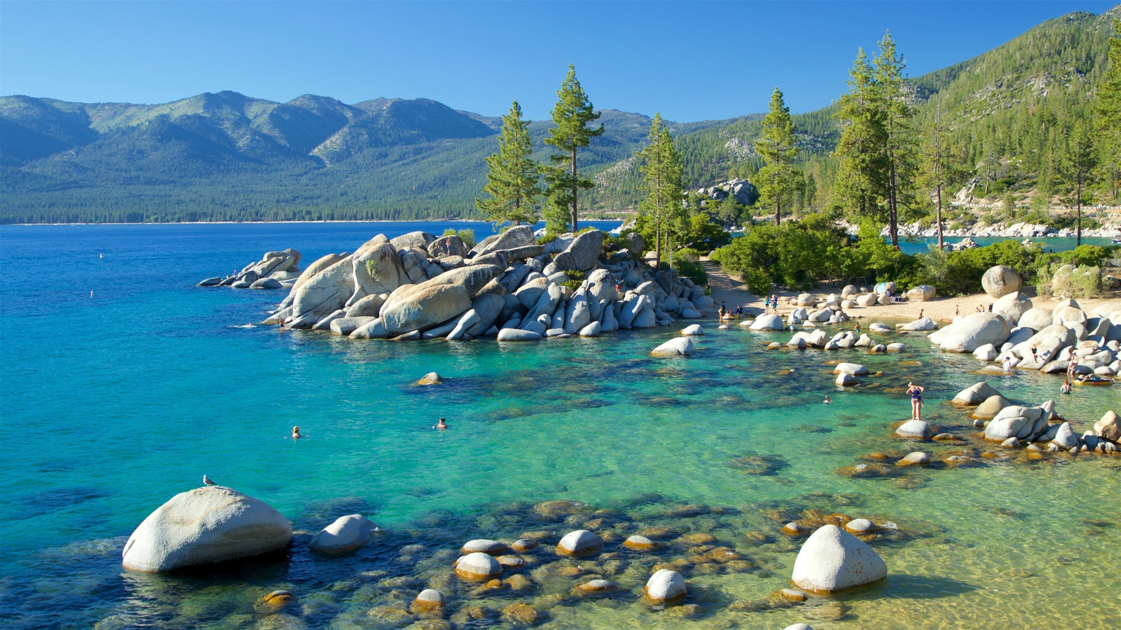 Sand Harbor of Lake Tahoe Nevada State Park