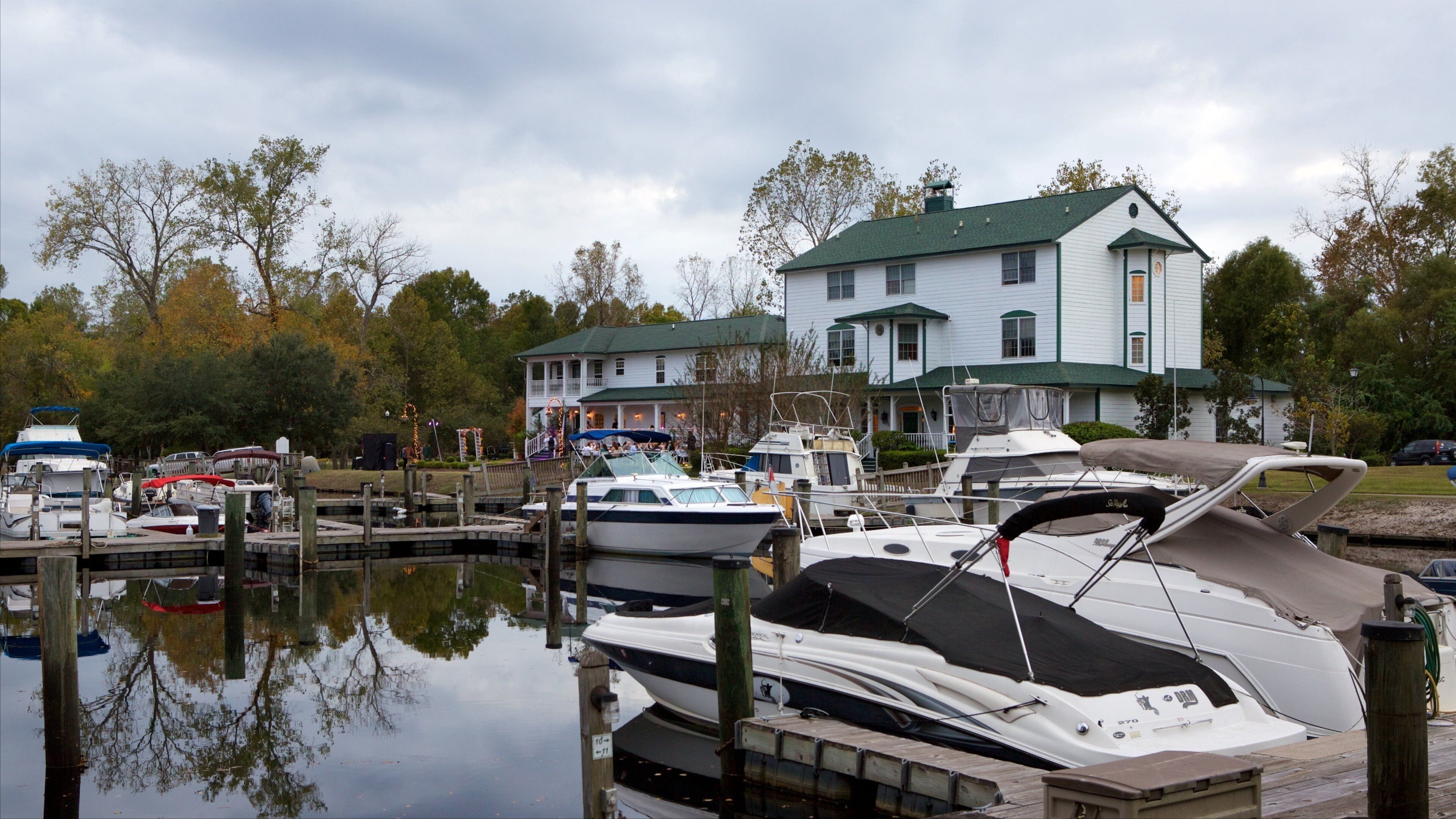 Conway elvesti som viser bukt eller havn