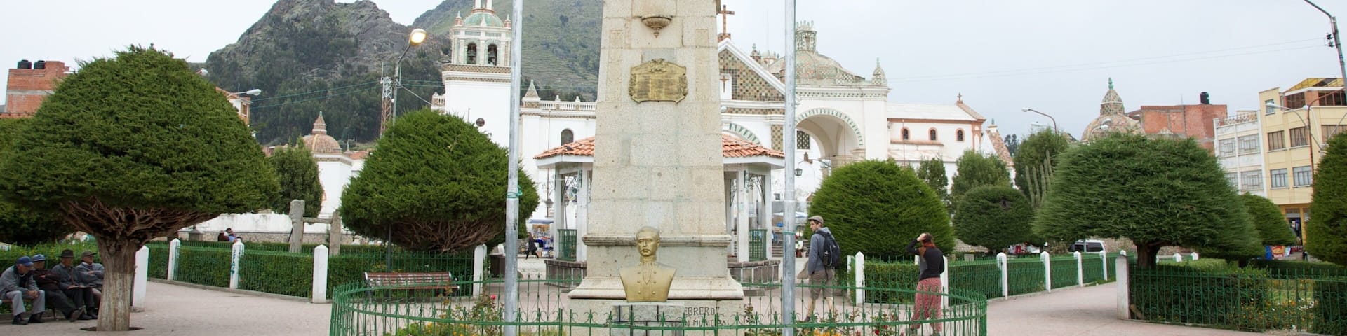 Main Square featuring a square or plaza and a monument