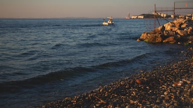 Seaport of Cinarcik town district in Marmara region of the country which is a popular summer vacation area