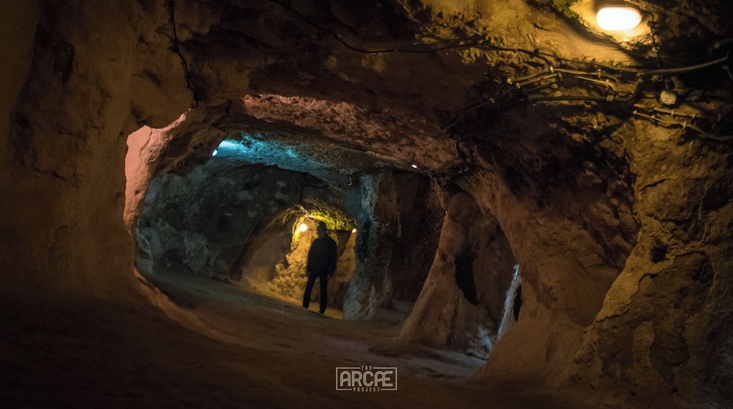 Bad weather in Cappadocia? No worries! You can always visit one of the many underground cities found around the region—like Derinkuyu, the biggest one with four floors and more than 60m deep.
It used to house around 20,000 people at some point and had all the amenities of a surface towns.