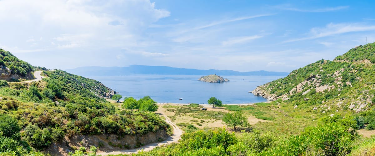 Sea Coast of Kapidag Peninsula in Erdek