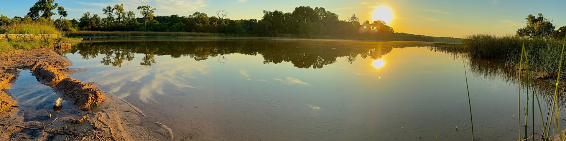Cleburne State Park is a 528-acre Texas state park in Johnson County, Texas operated by the Texas Parks and Wildlife Department. The park includes the 116-acre, spring-fed Cedar Lake that was created