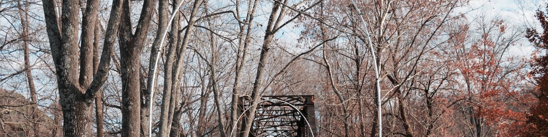 Pictured here is a segment of the Virginia Creeper Trail, a 34.3-mile rail-trail stretching from Abingdon, Virginia, to Whitetop, Virginia. According to locals, it has been described as the best mountain bike trail in the east. This trail is open to bikers, hikers, and horseback riders year-round. Appalachia is known for its abundance of opportunities to get outside and actively enjoy its beauty; the Virginia Creeper Trail is just one relatively popular example of this. #appalachianechoes