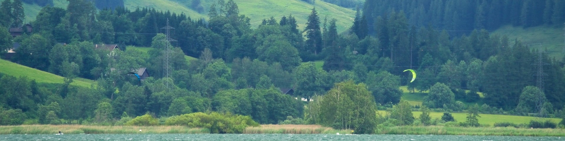 Lake Zell showing tranquil scenes, forest scenes and a lake or waterhole