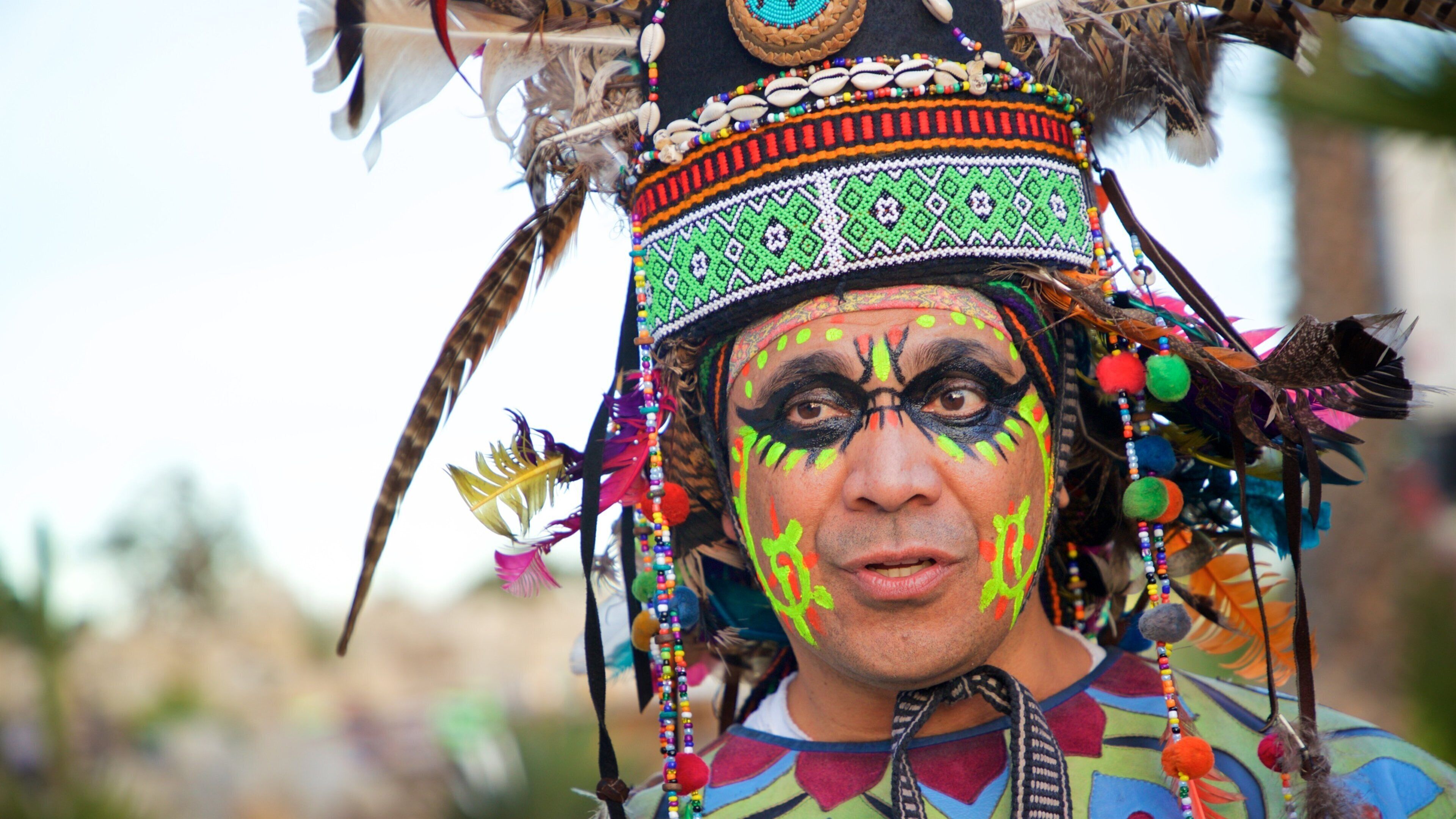 Wirikuta Garden which includes indigenous culture as well as an individual male