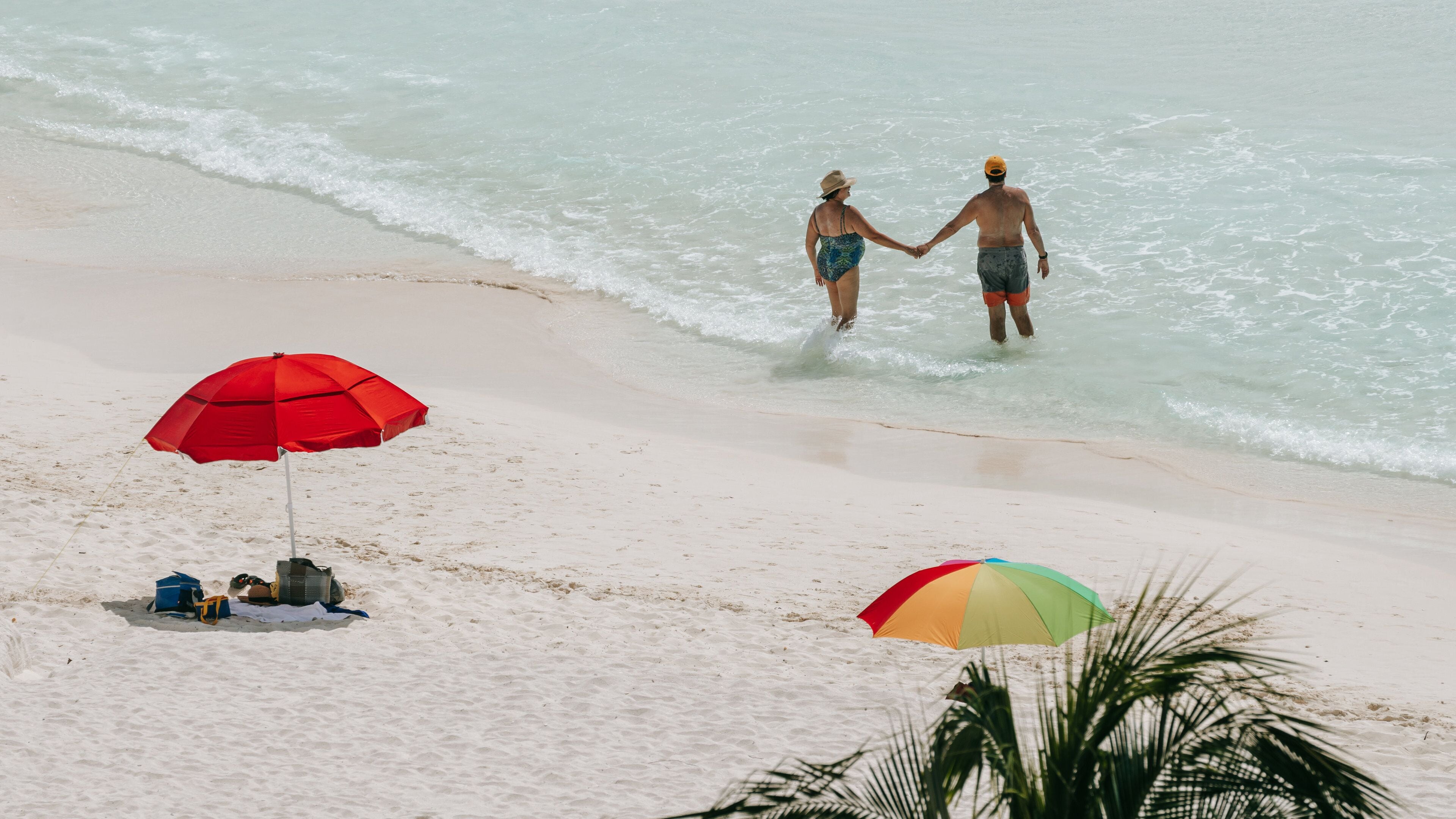 Gaviota Azul Beach which includes general coastal views, a beach and swimming