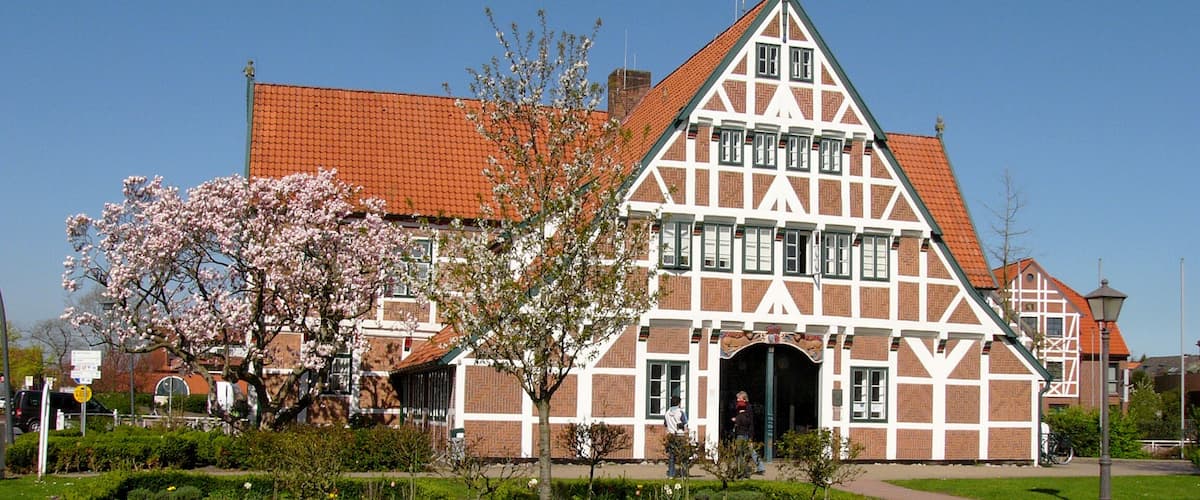 City hall in Jork, Germany