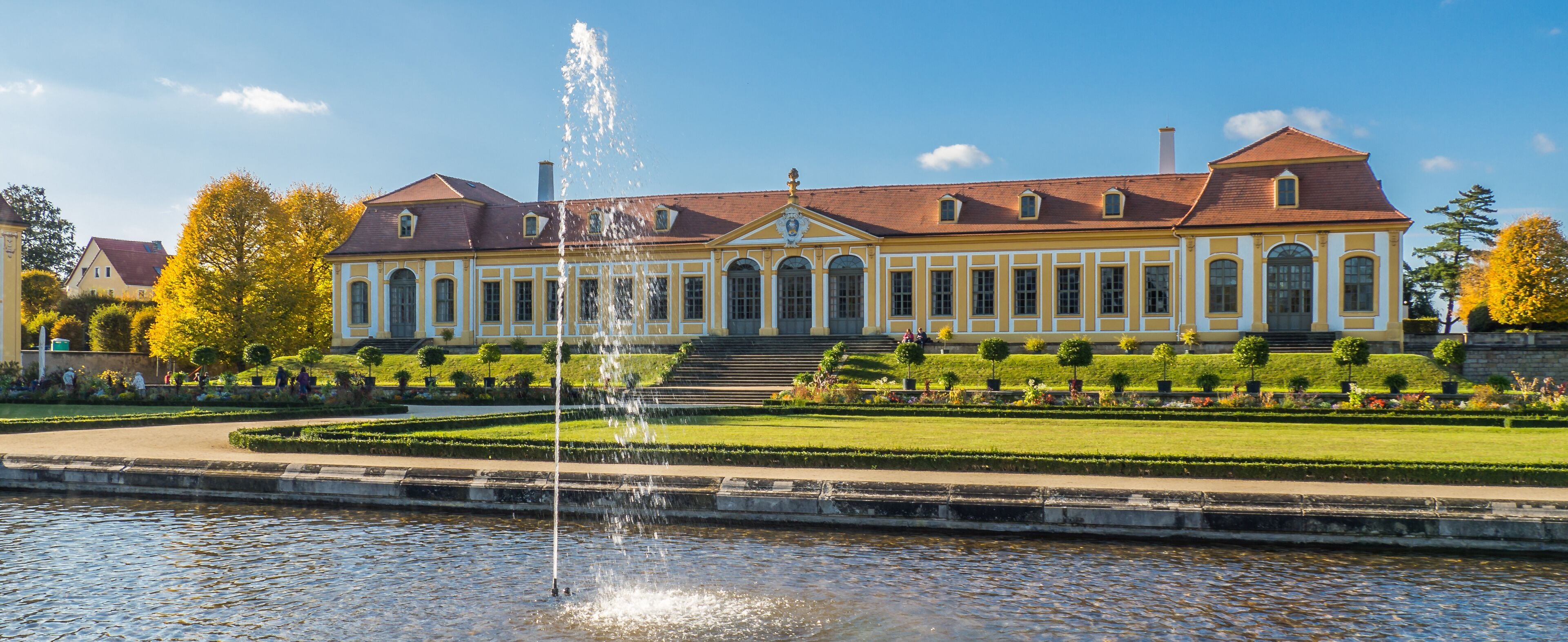 Friedrichschlösschen Barockgarten Großsedlitz