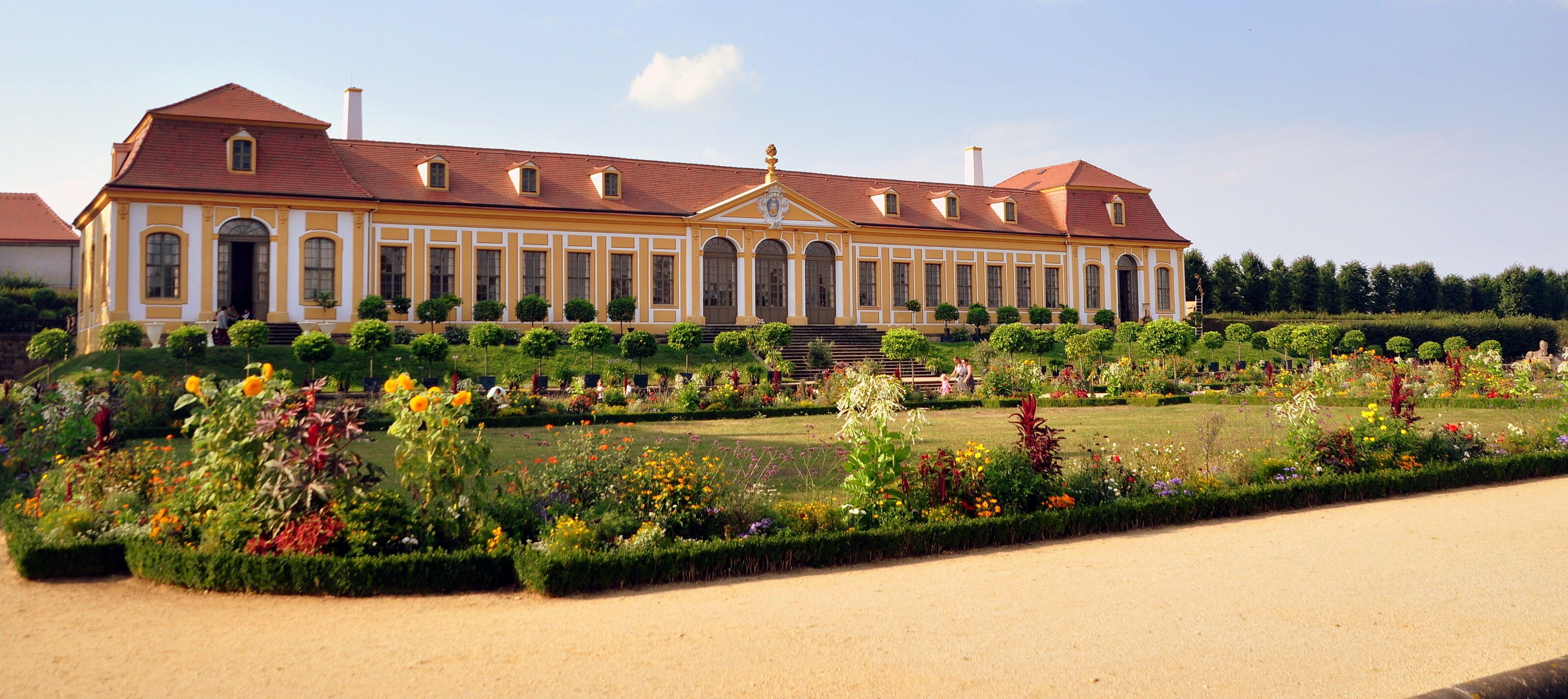 Friedrichschlösschen im Barockgarten Großsedlitz
