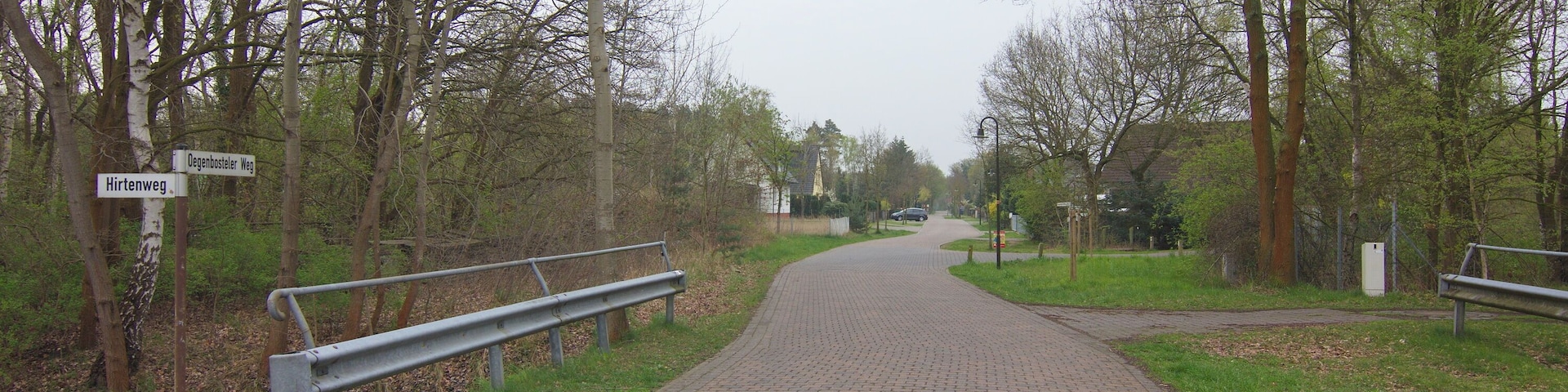 Ortsblick in Lindwedel, Niedersachsen, Deutschland