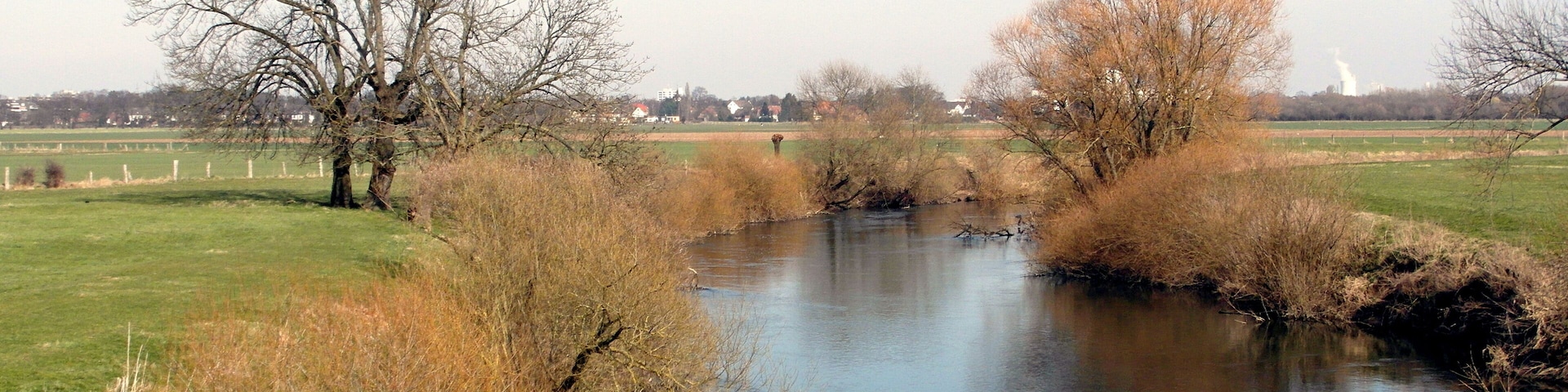 Die Leine bei Lohnde im Landschaftsschutzgebiet LSG-H 00027 Mittlere Leine