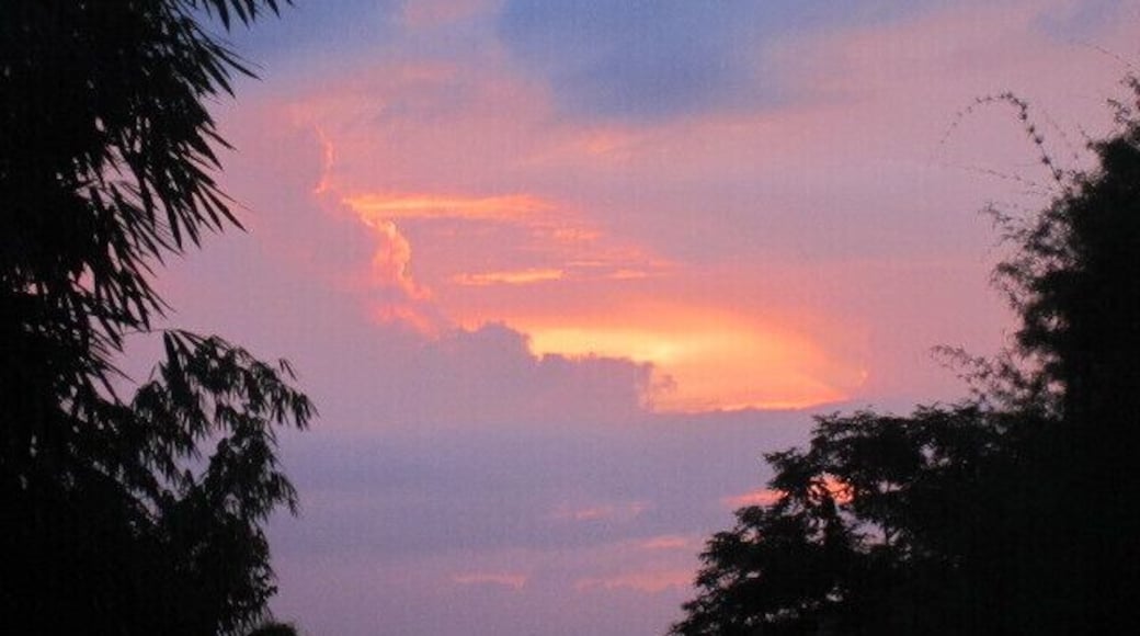 Sunset from Captaaoan while we were going down from Lipay Adventure..