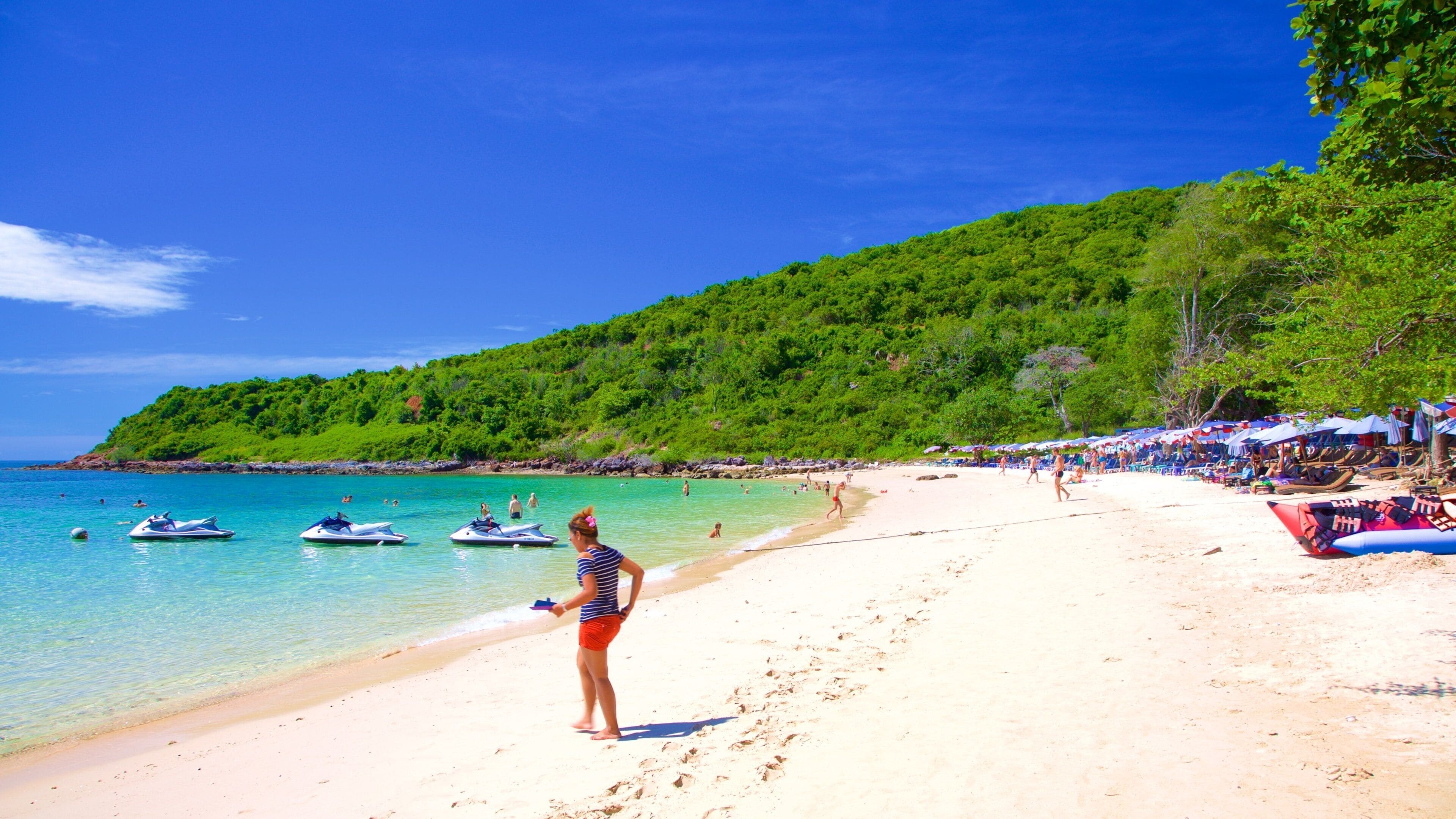 Nual Beach which includes a beach as well as an individual femail