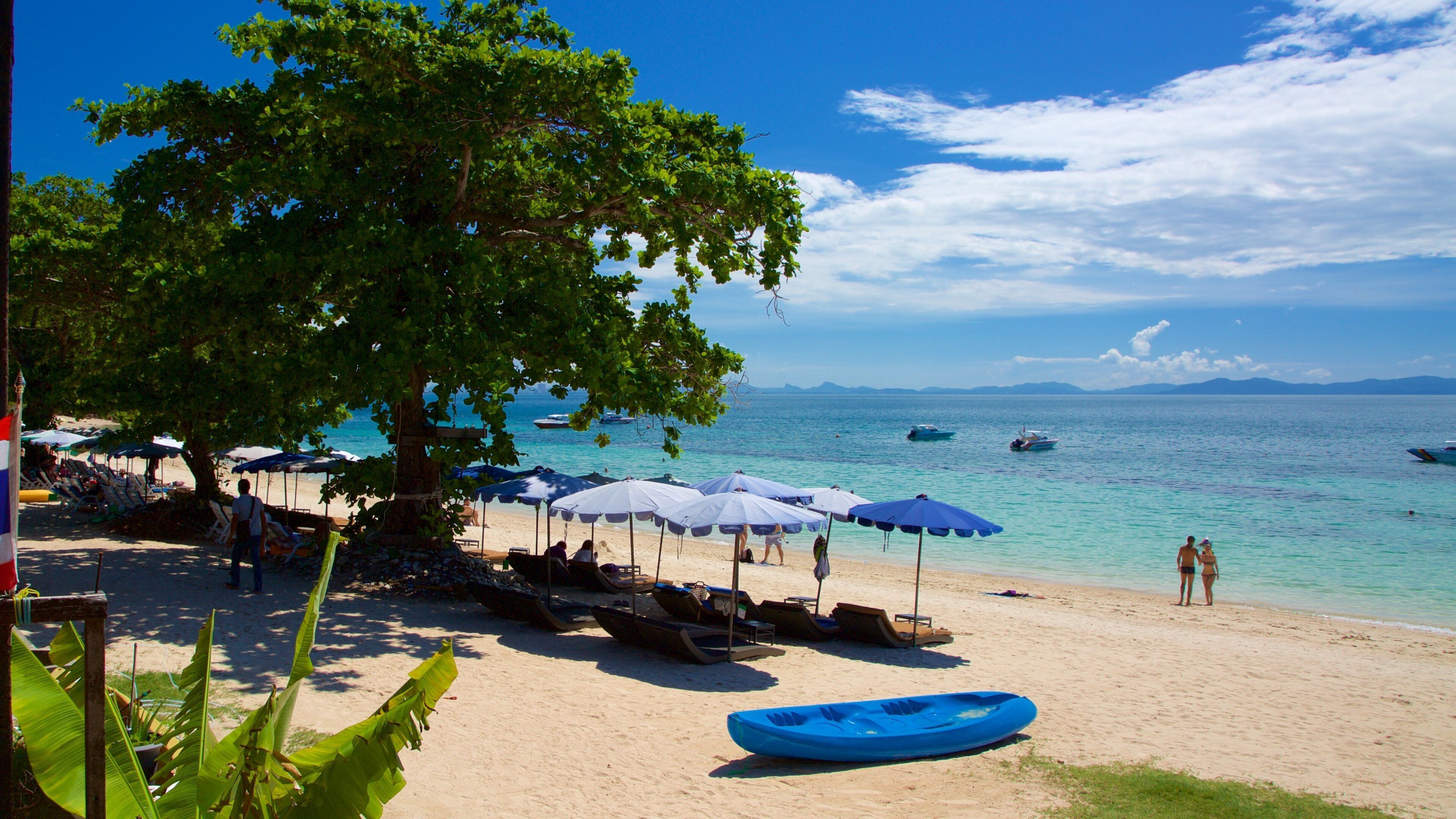 Playa Nual ofreciendo una playa de arena