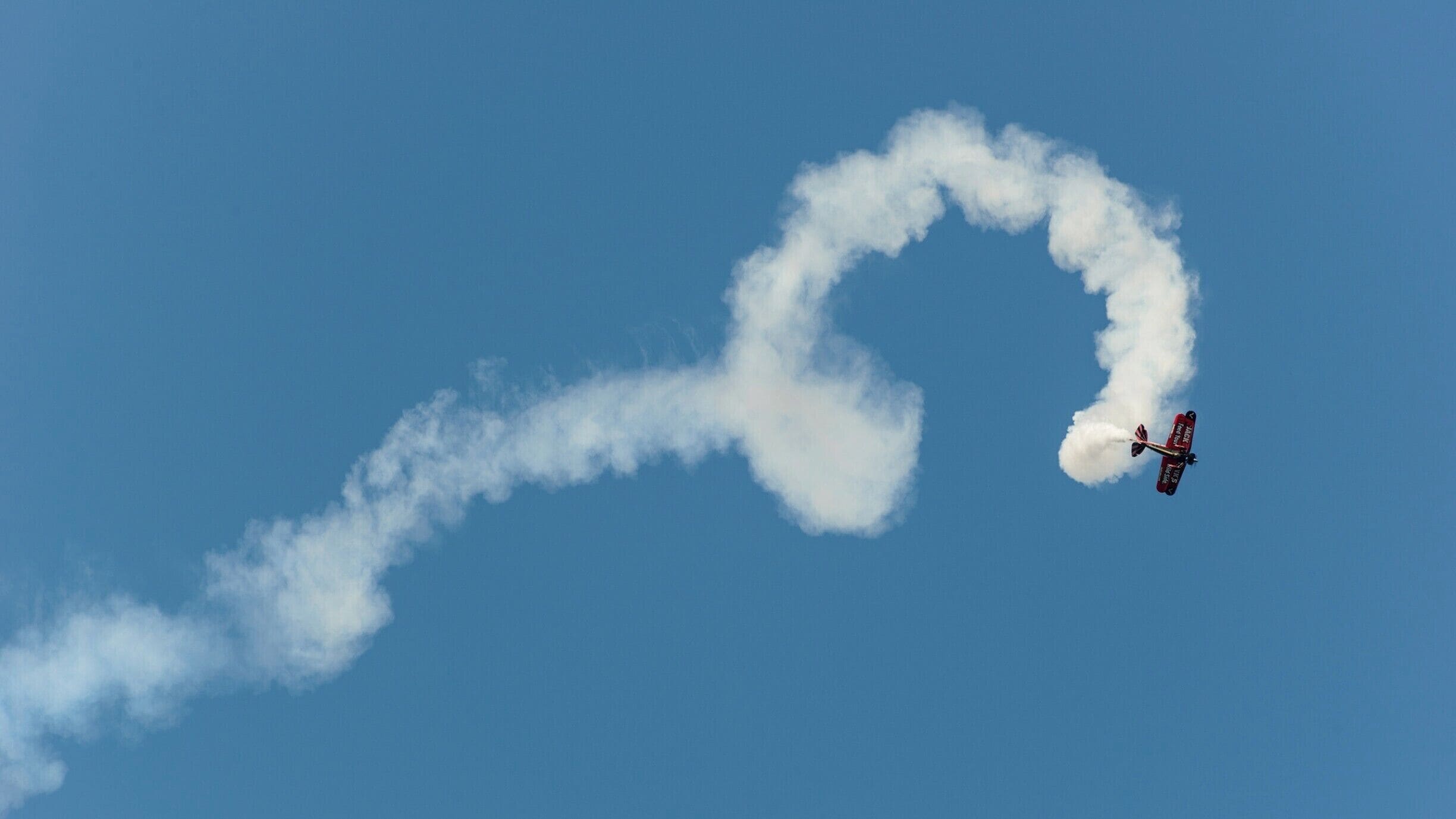 The air show during Seafair.