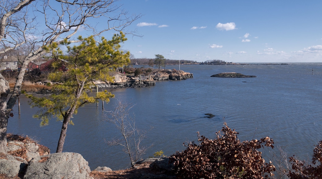 Kelsey Island in Long Island Sound in Branford Connecticut on a cold winter morning.; Shutterstock ID 355954055; Purchase Order: -