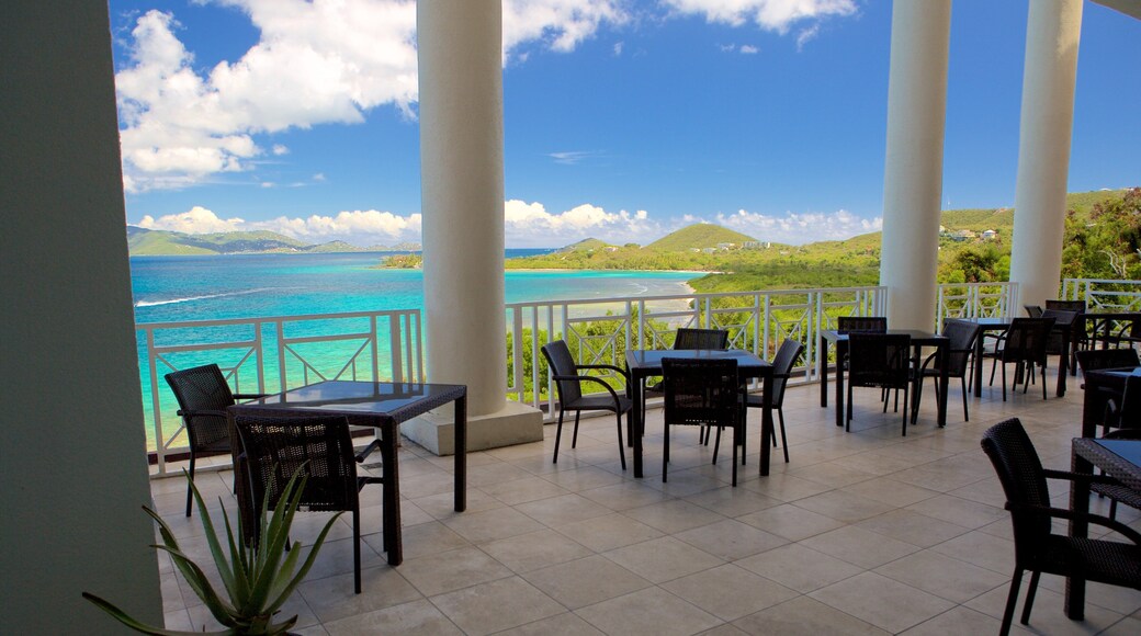 Frydendal que incluye vistas generales de la costa y salir a cenar