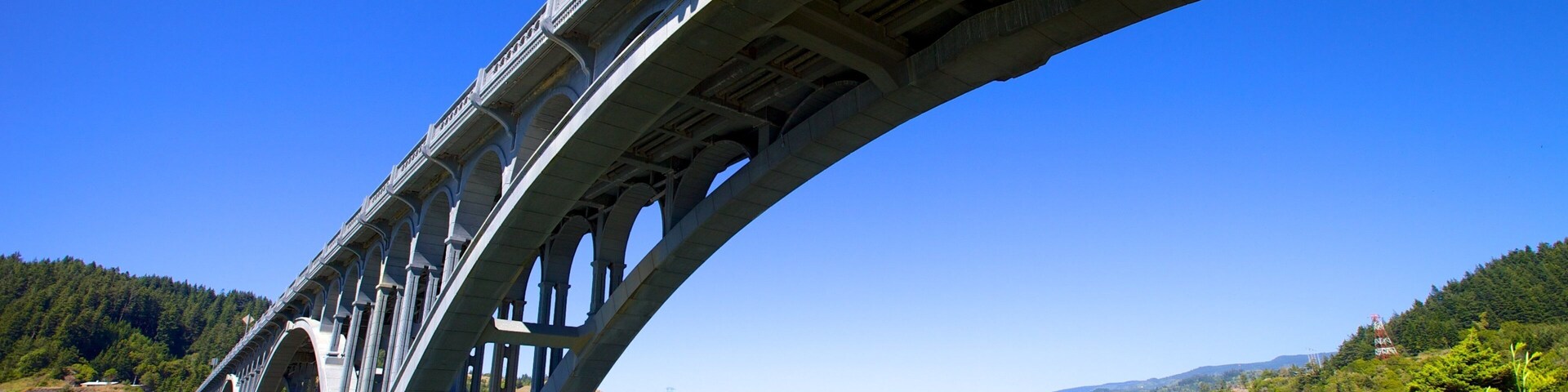 Patterson Bridge featuring a bridge and a river or creek